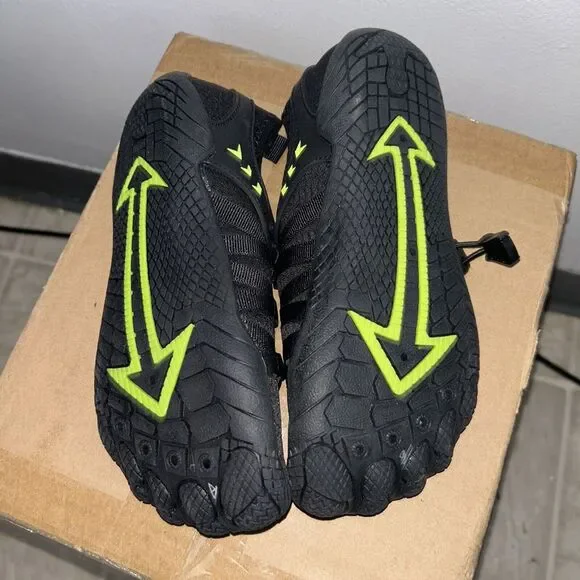 Sports Big Kids Boys Girls Youth Shoes Sneakers Black Size 35 EU - Picture 5 of 5